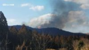 【速報】陸上自衛隊霧島演習場で火災　現在も延焼中