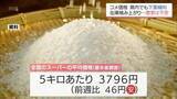 「コメ価格が全国的に下落傾向　早期米の産地 宮崎県内の生産者からは不安の声も」の画像1