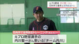 「内川聖一さん率いる「チーム内川」が日向市で合同自主トレ―ニング　ヤクルト・阪神・中日から現役選手6人が参加」の画像1