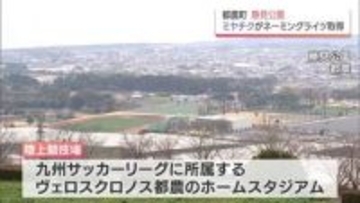 都農町・藤見公園のネーミングライツを「ミヤチク」が取得　ヴェロスクロノス都農のホームや国スポのホッケー会場となる総合運動公園