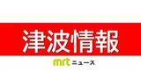 「津波の観測情報  午後3時3分に宮崎港で20cmの津波を観測(8日午後3時36分現在)」の画像1
