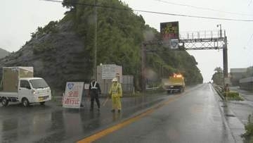 大雨の影響で交通機関に一部乱れ