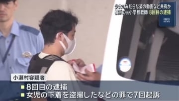 教師のグループによる盗撮・画像共有事件  横浜市の元小学校教師  8回目の逮捕  愛知県警