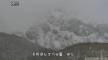 焼岳の噴火警戒レベルが1に引き下げ　火山活動が低下し噴火の可能性が低くなる　気象庁