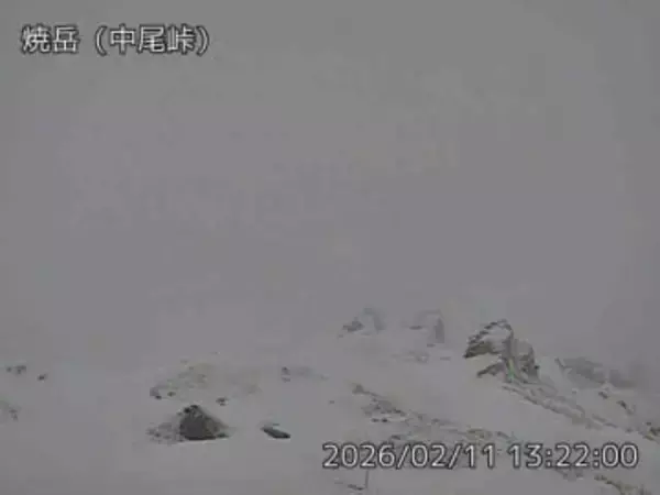北アルプスの活火山・焼岳　噴火警戒レベル2(火口周辺規制)を継続すると発表　気象庁
