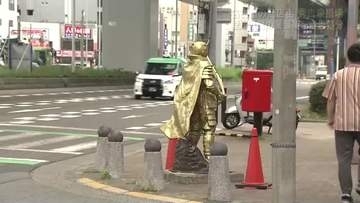 酒に酔って商店街の豊臣秀吉像の首折る　愛媛県警の警部補を戒告処分　「元々壊れていたと思った」と否定