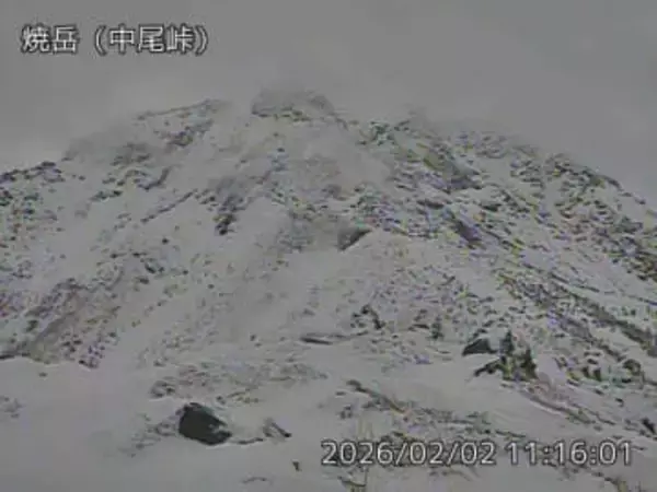 気象庁　焼岳の噴火警戒レベル2　火口周辺規制を継続すると発表