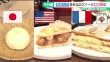 「あずきバー」の井村屋が新業態　アンナミラーズや仏菓子など日米仏のスイーツ300種が集結　三重・津市