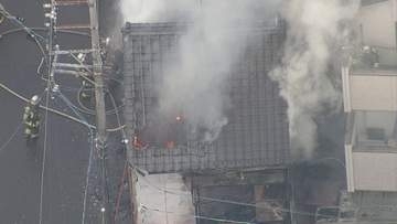 名古屋市昭和区御器所の住宅が全焼　住人が自ら火をつけた可能性も視野に事件と事故の両面で捜査