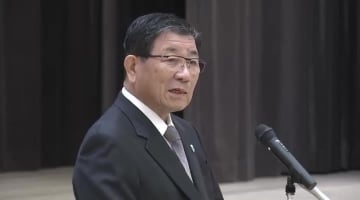 岐阜県の古田肇知事が新型コロナウイルスに感染　外国を訪問中に喉の違和感、発熱