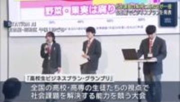 東海地方の高校生・高専生が社会課題の解決に向けたビジネスプランを発表　名古屋のステーションAi