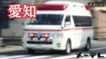 名古屋・西区の県道で車が衝突、1台横転　10歳くらいの子どもを含む女性3人がけが