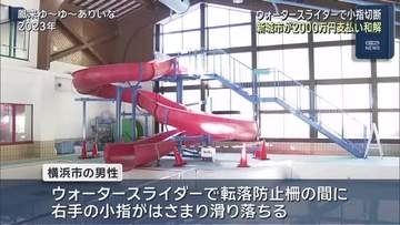 愛知・新城市でウォータースライダー利用の男性が小指切断　市側が2000万円の支払いで和解