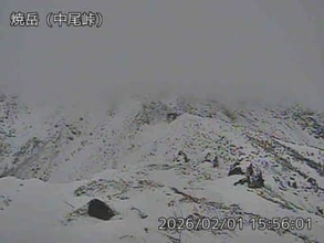 活火山・焼岳　火山性地震減少するも１日は午後３時までに２回観測