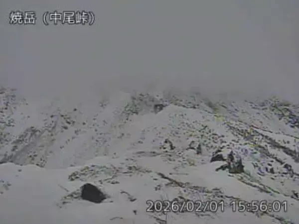 活火山・焼岳　火山性地震減少するも１日は午後３時までに２回観測