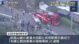 「JR高山線で列車と衝突した軽自動車の73歳女性が死亡　病死の可能性も含めて捜査」の画像1