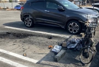 愛知・岡崎市でバイクや自転車が焼ける火事が4件相次ぐ　連続放火の可能性も