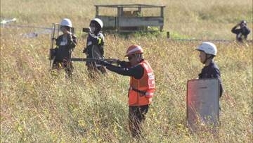 クマなど出没に備え　自治体の判断で発砲「緊急銃猟」想定した訓練実施　岐阜