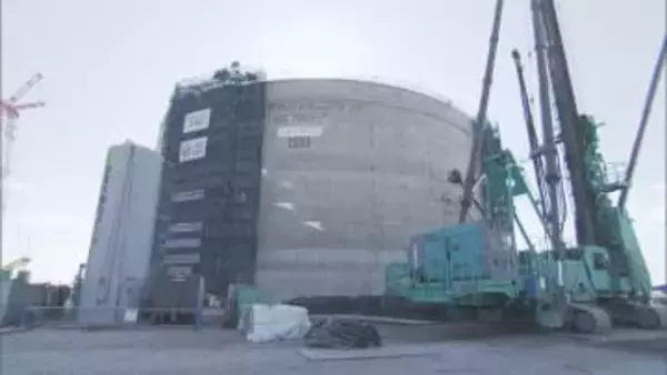 「発電時の二酸化炭素少なく」　ＪＥＲＡ碧南火力　建設中アンモニア発電の設備を公開