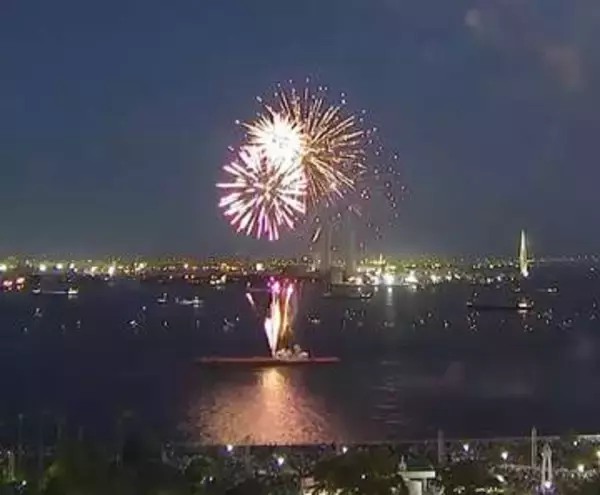 名古屋港の夏の花火大会が今年は中止に　アジア・アジアパラ大会の宿泊施設で観覧スペース確保できず
