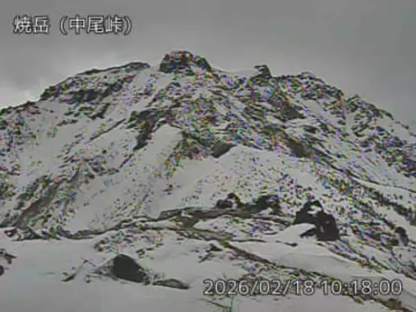 焼岳の噴火警戒レベル2を継続　気象庁