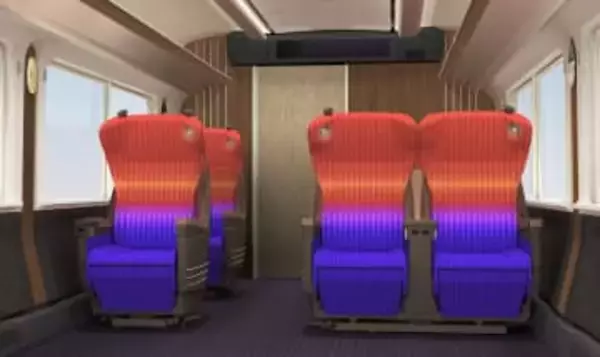 特急「しなの」新型車両の内装公開　沿線地域の自然や文化をイメージ　来春から走行試験【JR東海】