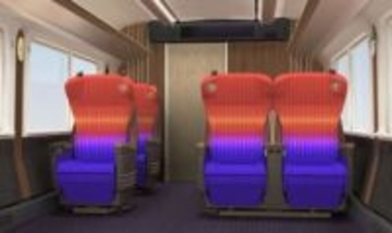 特急「しなの」新型車両の内装公開　沿線地域の自然や文化をイメージ　来春から走行試験【JR東海】