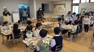 近畿大学農学部×平群町×奈良祥樂　学校給食でおいしい特別メニュー