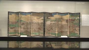 春日大社国宝殿　「競馬図屏風と馬の美術」など展示