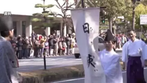 春日若宮おん祭に向けて　若宮神社で「先参り」始まる