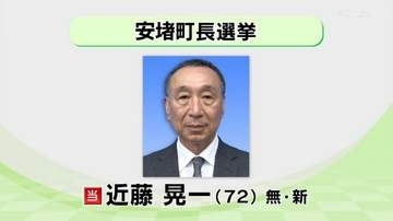 安堵町長選挙　近藤晃一さんが無投票で初当選