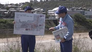 梅雨に備えて防災を確認　国交省と自治体職員　大和川を合同視察