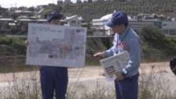 梅雨に備えて防災を確認　国交省と自治体職員　大和川を合同視察