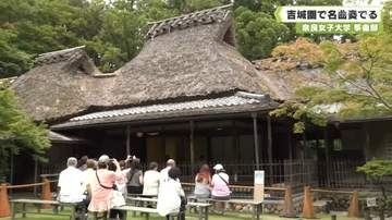 奈良女子大学　筝曲部 吉城園で名曲奏でる