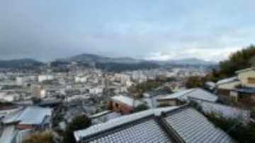 長崎市内では屋根にうっすらと雪　今後の雪の見通し