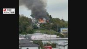 【速報】「平屋建ての住宅から煙が出ている」長崎県佐世保市で建物火災