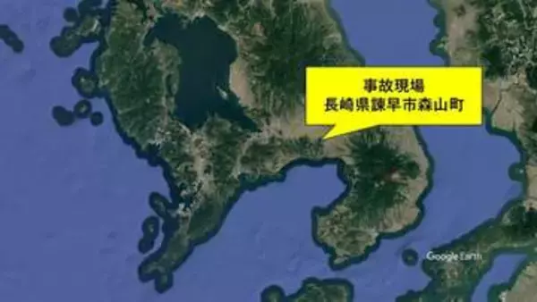 車内で落としたスマホを拾おうとしてハンドル誤操作か　車同士の正面衝突事故で1人搬送【長崎・諫早市】