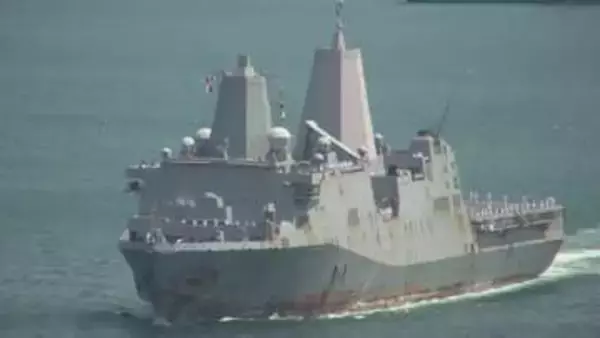 中東派遣の米海軍「ニューオーリンズ」佐世保に帰還　トリポリ揚陸即応群 約半年間の任務終了