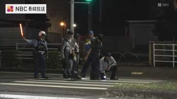 横断歩道付近で高齢女性が乗用車にはねられ死亡　長崎市田中町の国道251号