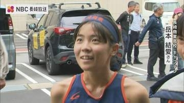 長崎県高校駅伝　女子　長崎商業が8年ぶり2回目の優勝　諫早8連覇ならず