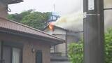 「住宅１棟全焼の火事　家人の男（54） 放火の疑いで逮捕【長崎県佐世保市】」の画像1
