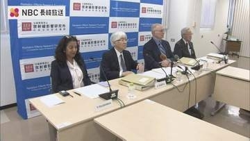 日米共同の研究機関・放射線影響研究所（放影研）　被爆者の被ばく線量と子のDNA変異数の関連調べる「トリオゲノム研究」の進捗を説明