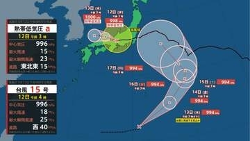 【また関東へ？】新たな「台風のたまご」発生　17日お盆明けに関東沖接近のおそれ　今後の進路に注意【最新シミュレーション】