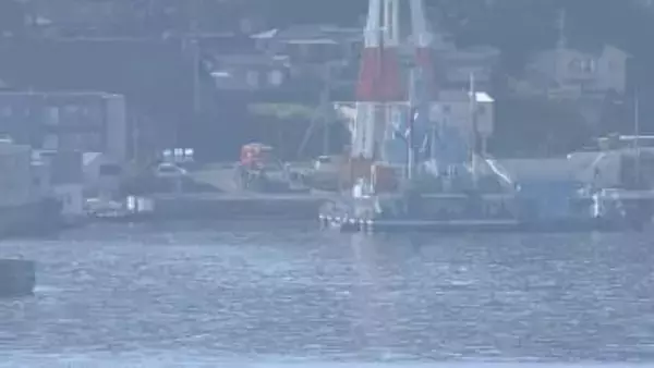 長崎港に停泊の作業船から男性乗組員が落下し死亡