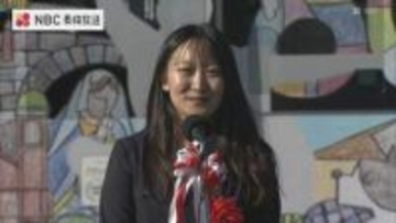 5,455作品の頂点！長崎の名所を描いた「ぬりえ」が1年間限定のラッピングバスとして運行開始