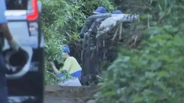 長崎市の軽乗用車横転事故　意識不明の重体だった運転男性（84）約2時間半後に死亡確認　死因は脳挫傷