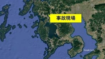 【速報】トラック同士が正面衝突し2人が病院へ搬送　現場周辺が通行止めに【長崎・佐世保市】