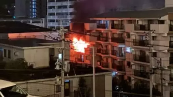 【速報】長崎市でマンション火災 男性(70代)1人やけど