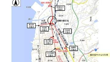 大村市が9月6日に交通規制実施 不発弾処理に伴い国道34号の一部閉鎖【長崎】