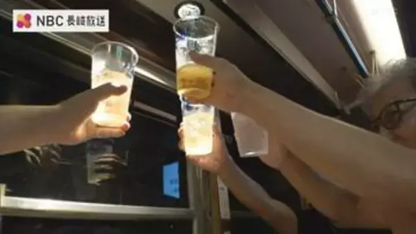 長崎 夏の風物詩 ”納涼ビール電車” 今月24日から運行開始！　ことしの販売分は すでに”完売”